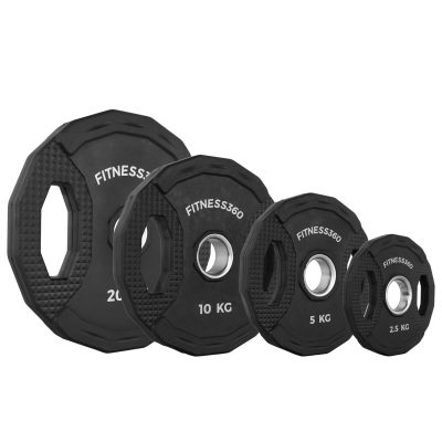 Vægtskiver med håndtag - 2,5 - 20 kg