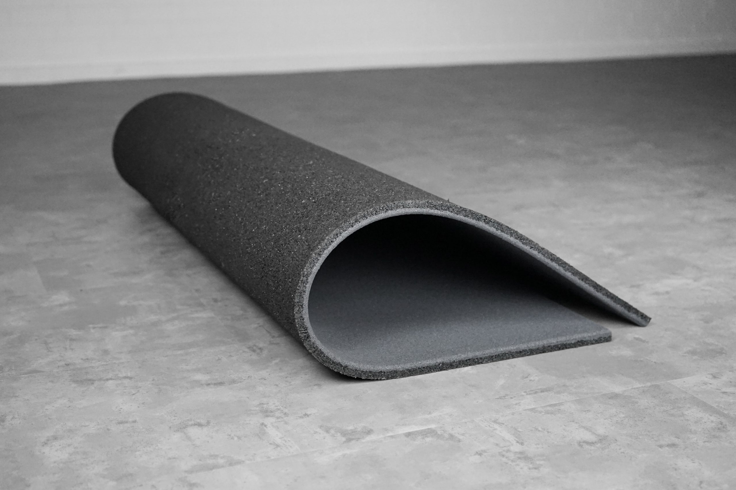 Grå gummiflise - 15 mm - 100x100 cm - Image 4