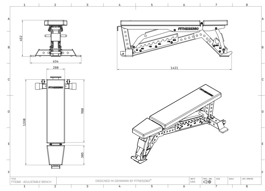 FT3068 – Adjustable Bench FT3068 - Adjustable Bench