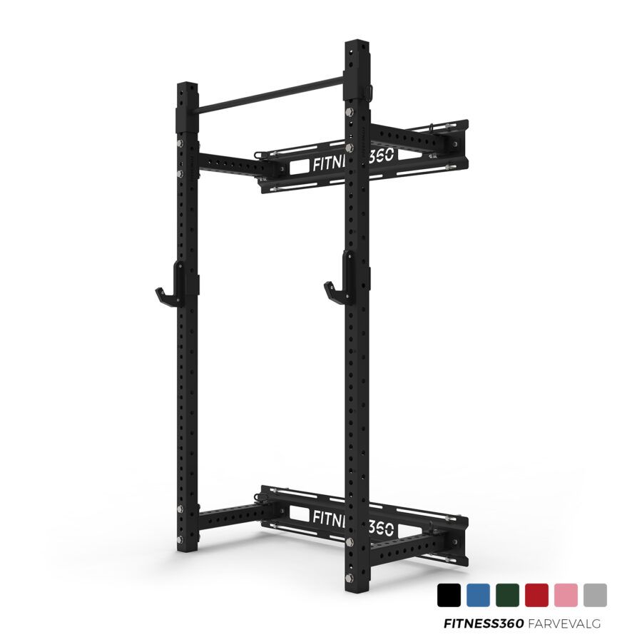 Foldbart Squat Rack Vægmonteret