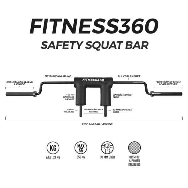 Safety Squat Bar Fitness360