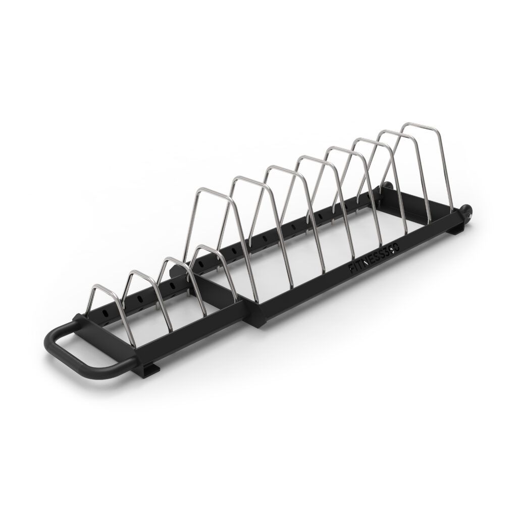 Vægtskiveholder - bumper plate rack