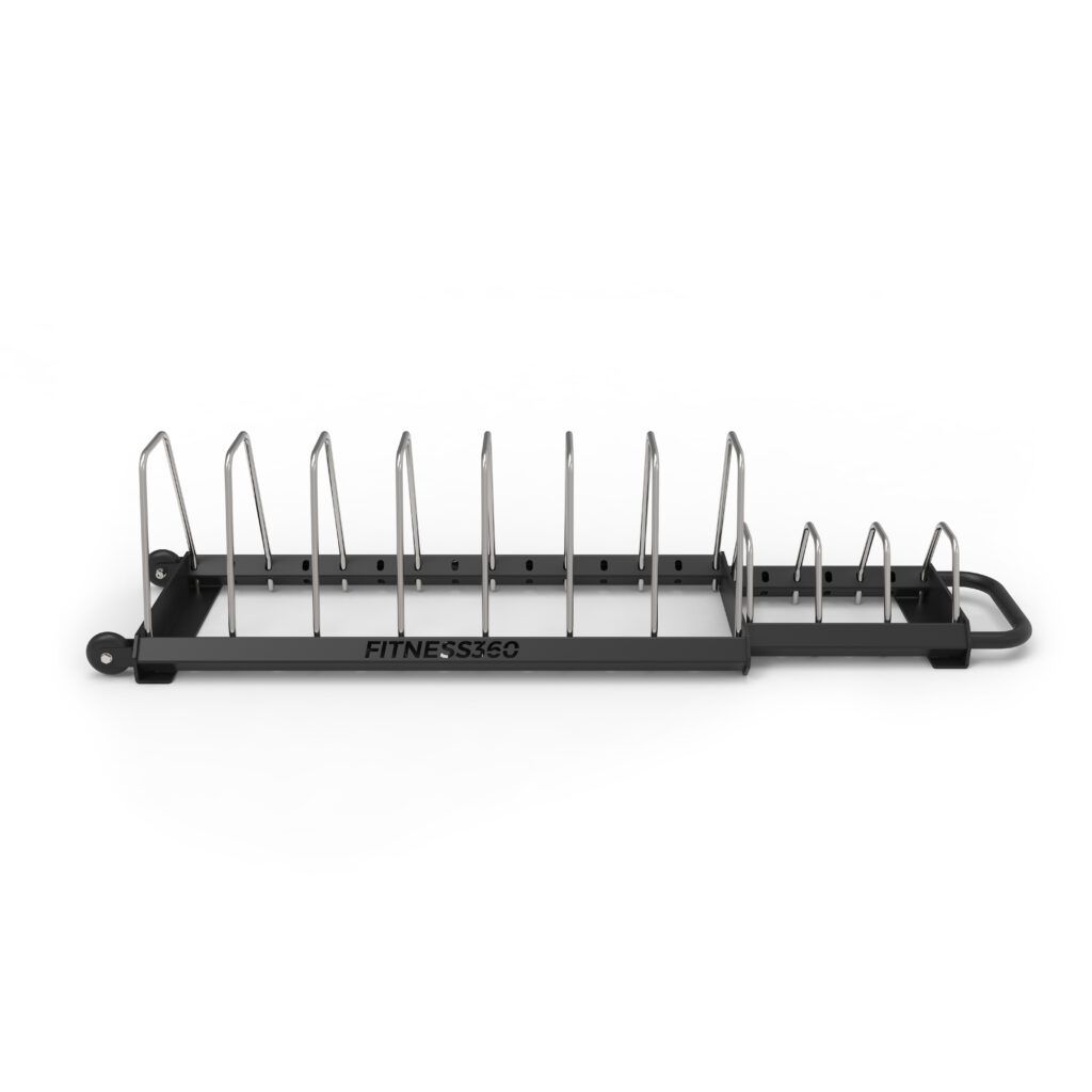 Vægtskiveholder - bumper plate rack