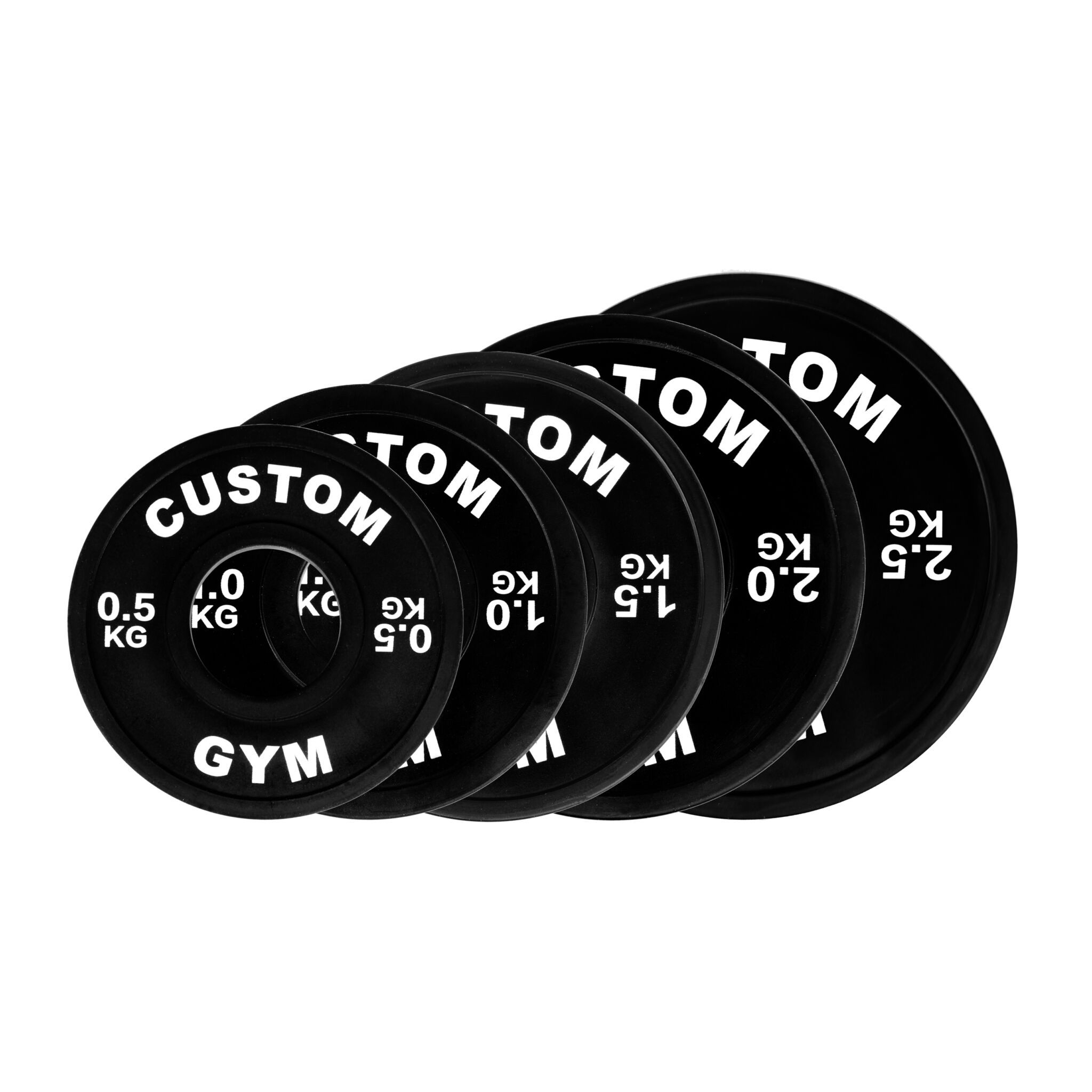 Fractional Plates Sorte 0 5 Kg 2 5 Kg K b Hos Fitness360 dk