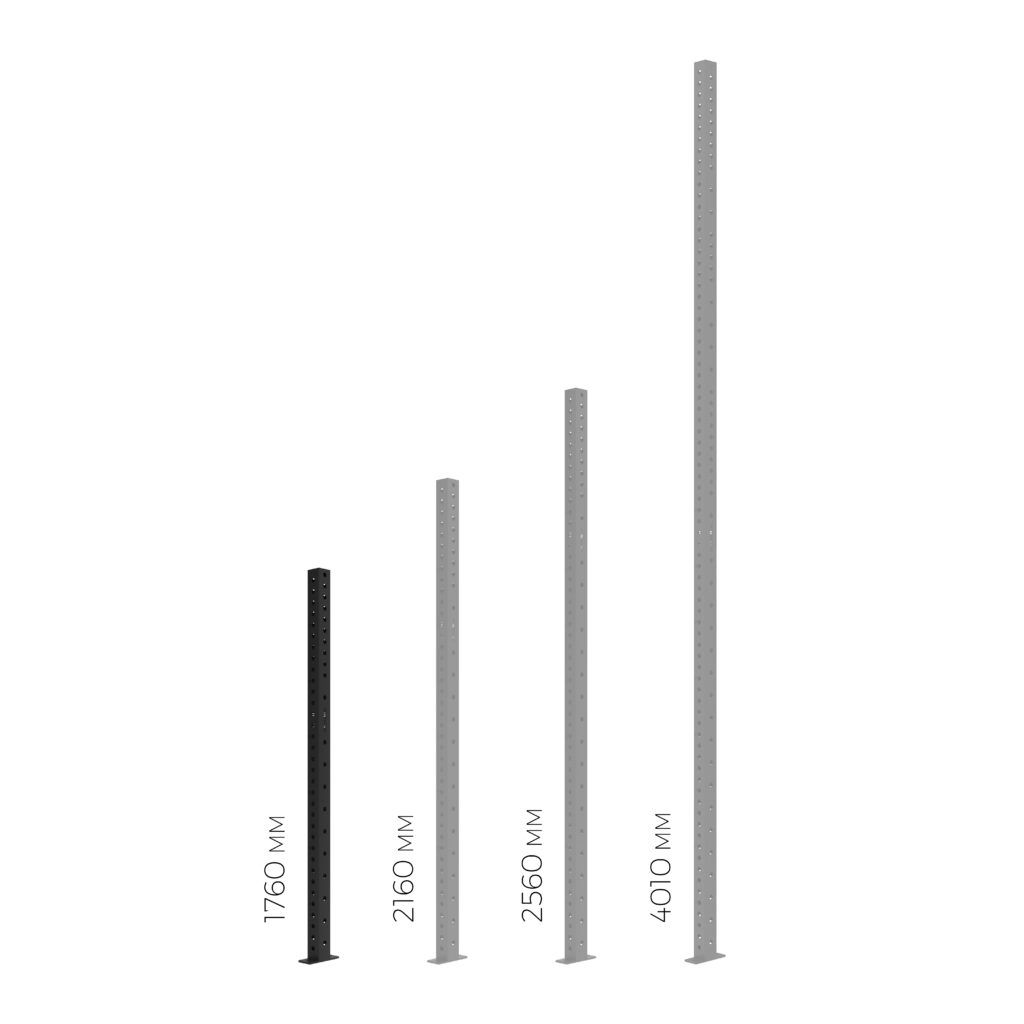 Rack stolpe - 176 cm