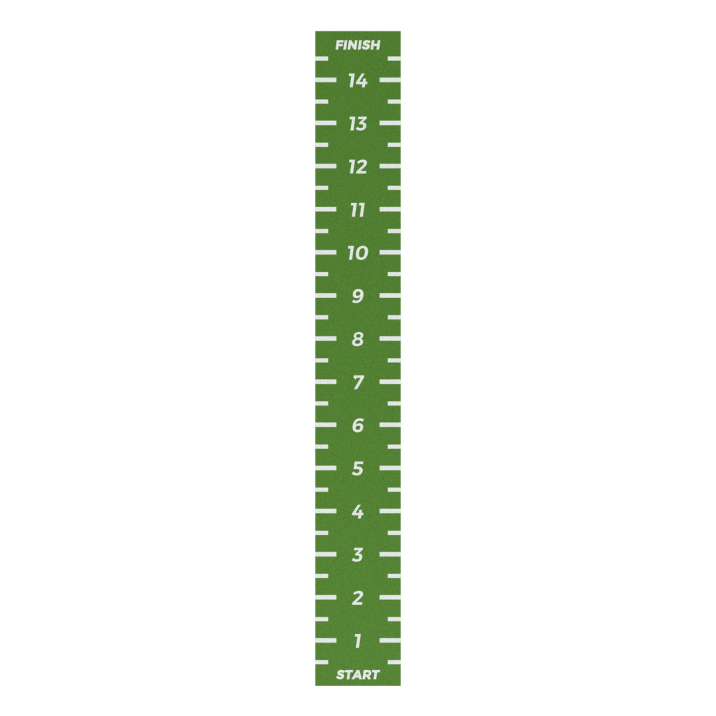 Prowler Bane med markeringer - 2x15 meter - Grøn