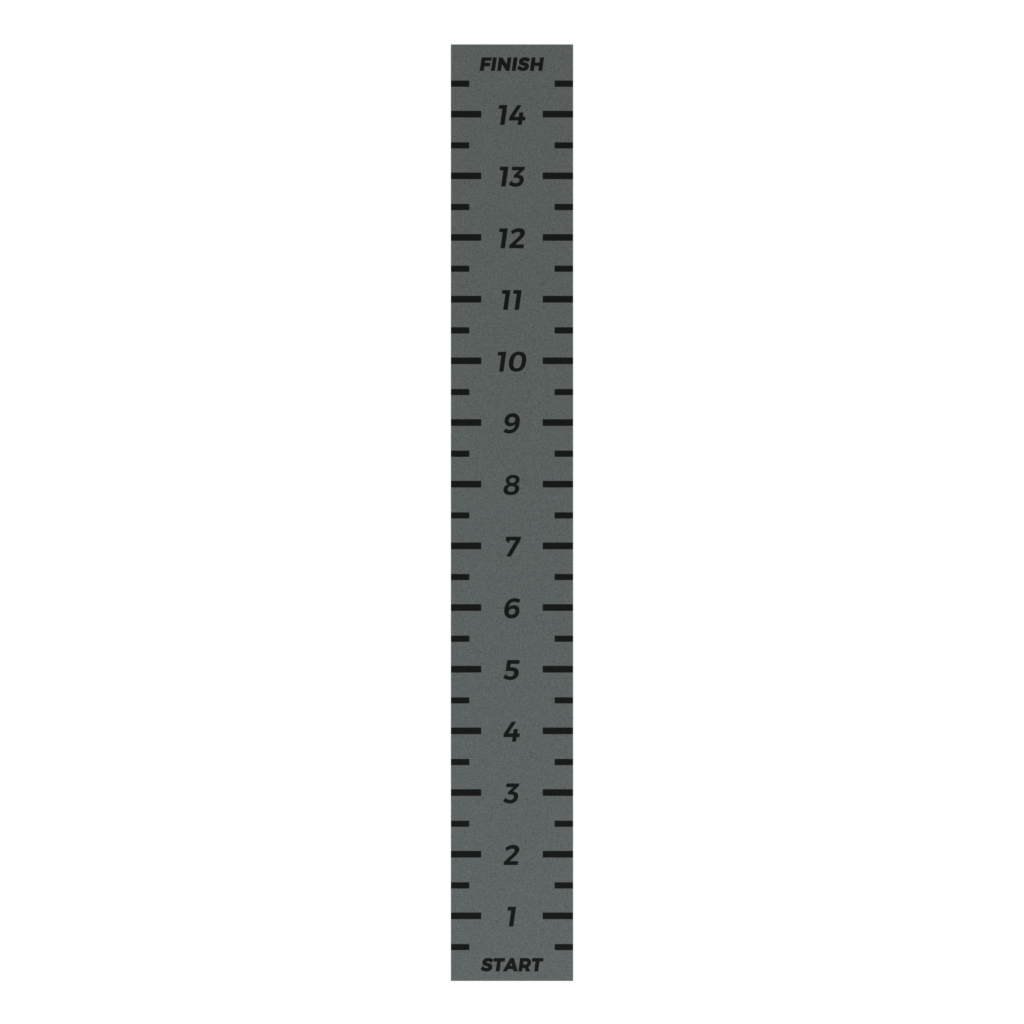 Prowler Bane med markeringer - 2x15 meter - Grå