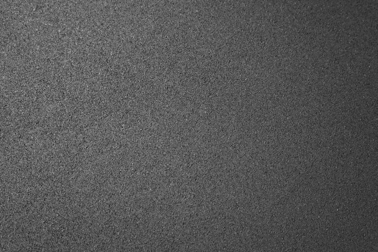 Gummiflise - 15 mm - sort