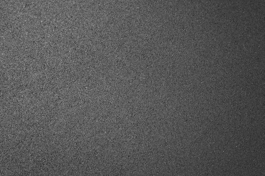 Gummiflise - 15 mm - sort