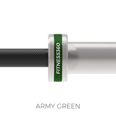 Logobånd til vægtstang - army green