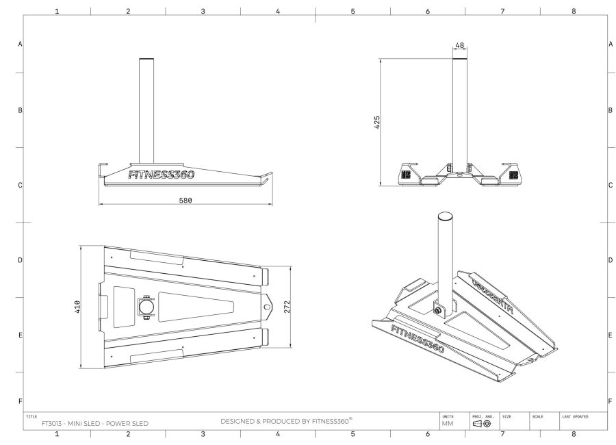 Mini sled - Power sled