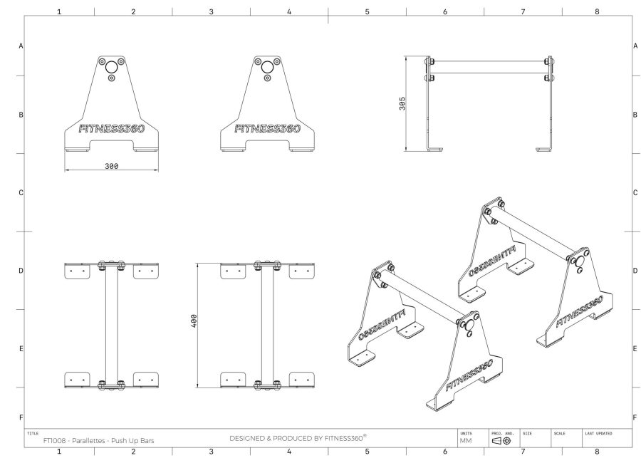 Parallettes - Push Up Bars