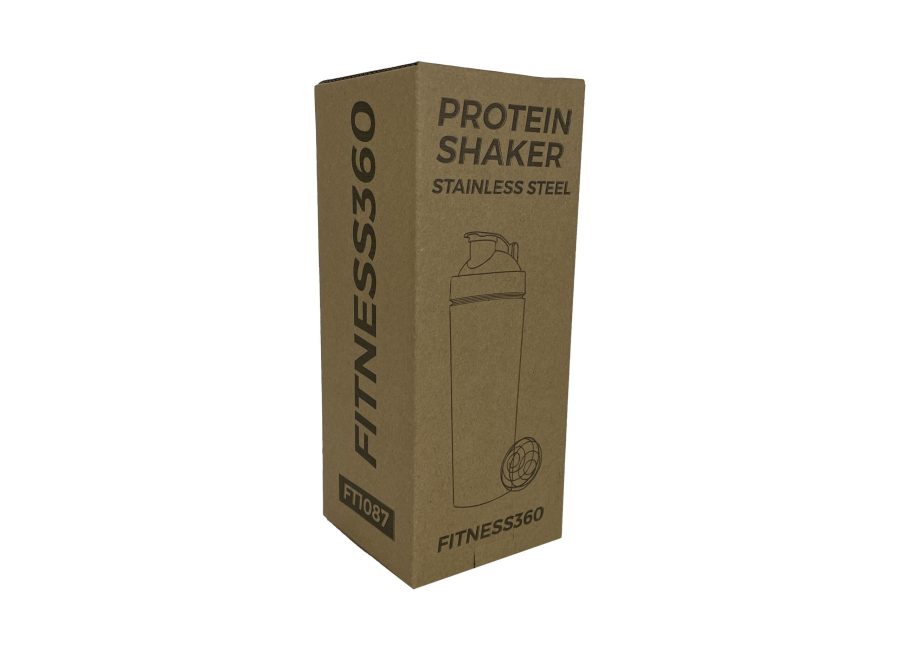 Protein Shaker - Rustfri Stål - Fitness360