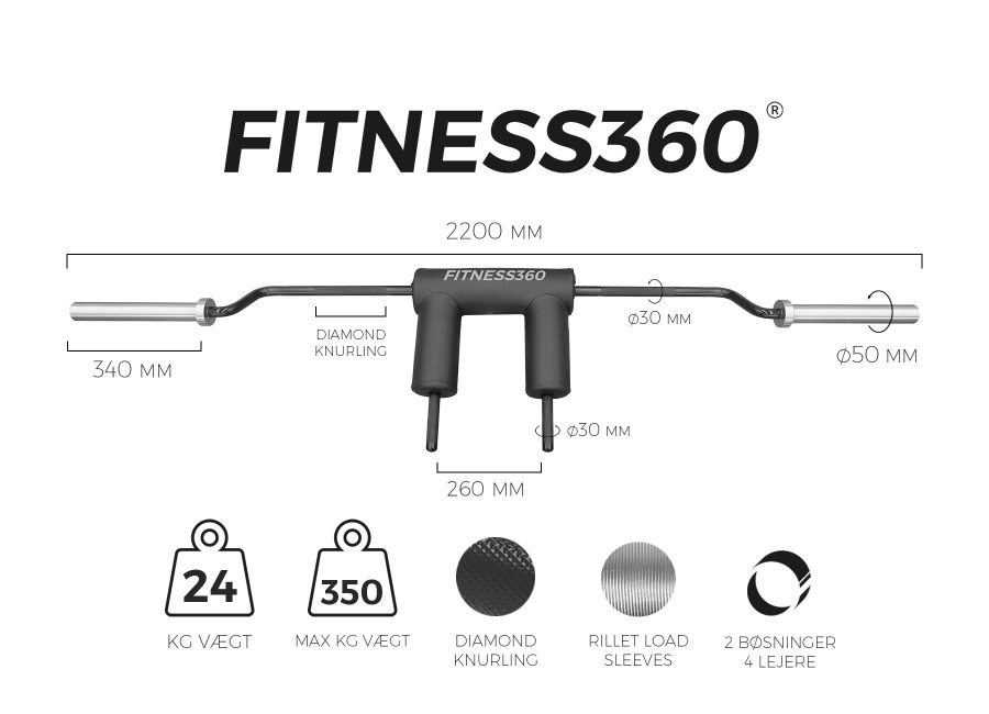 Safety Squat Bar specs